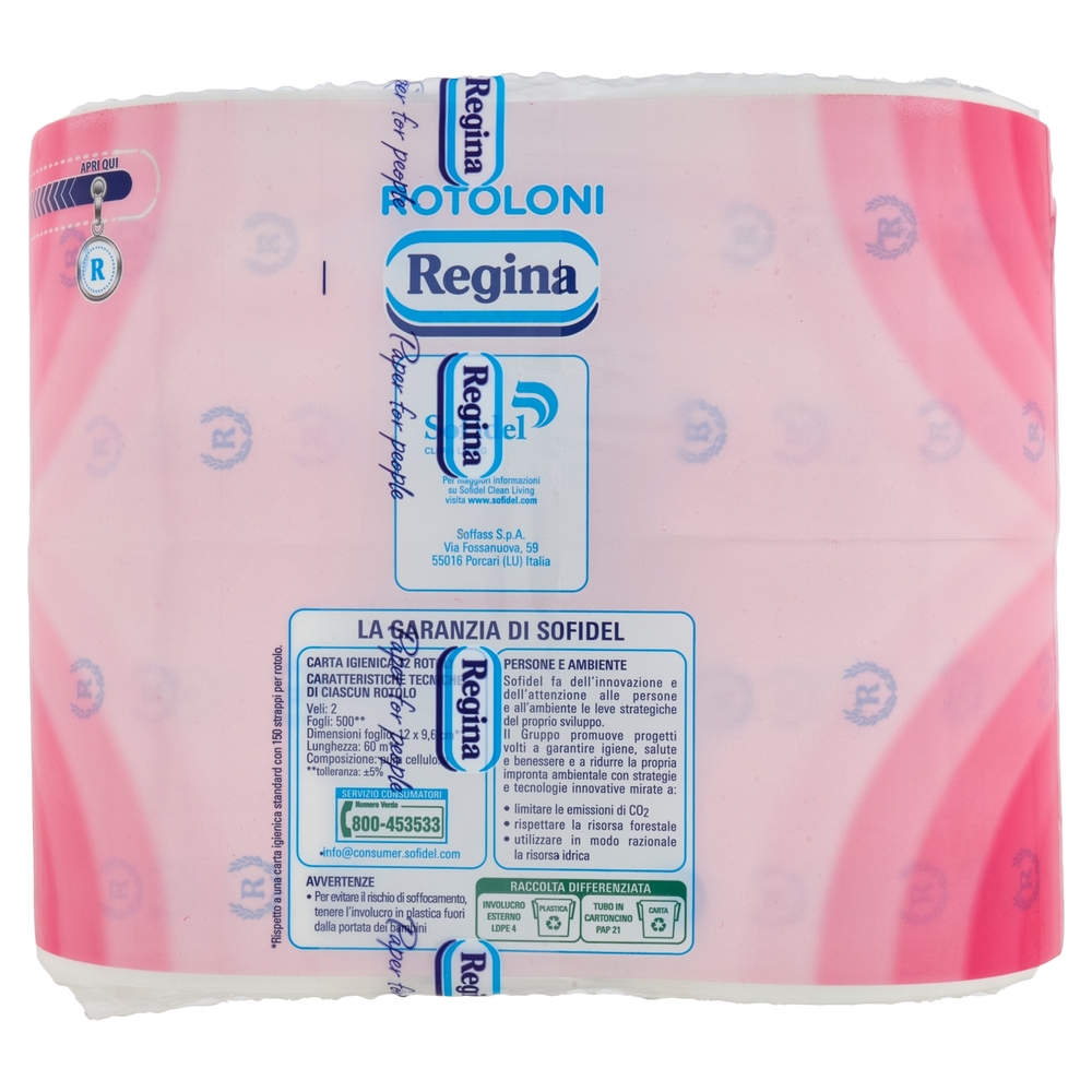 Rotoloni Regina carta igienica 12 rotoli